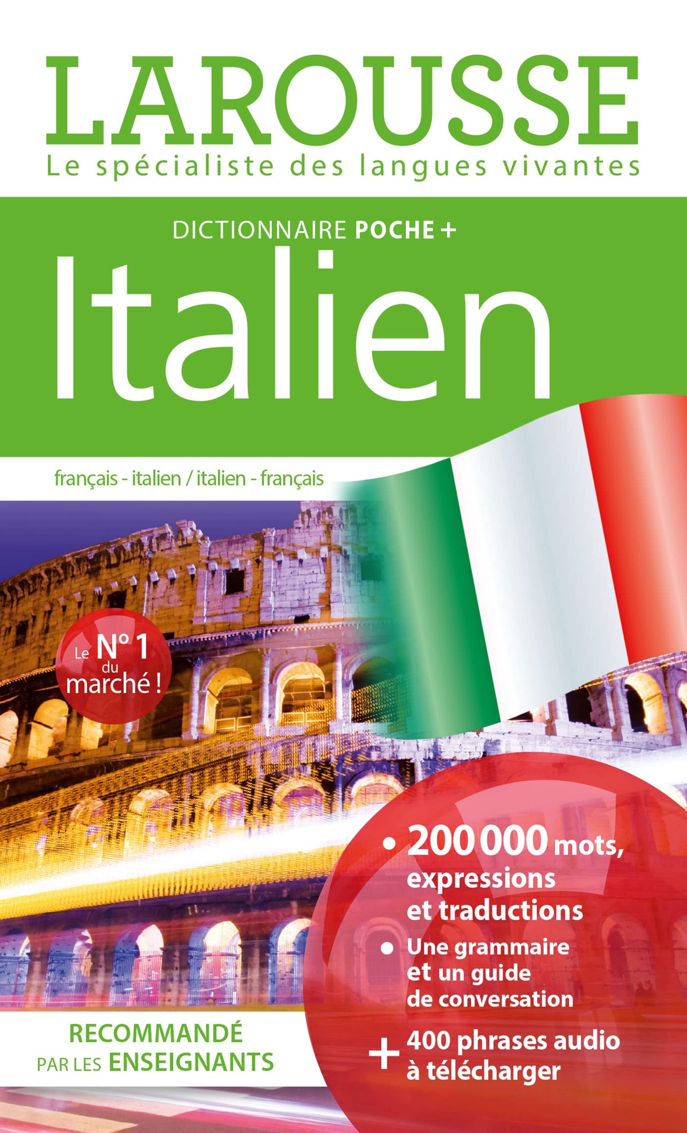 Dictionnaire Larousse poche plus Italien book