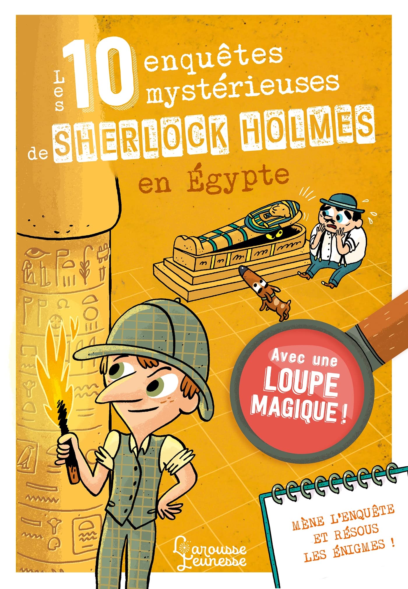 Les 10 enquêtes mystérieuses de Sherlock Holmes en Égypte Tiptoi & Games