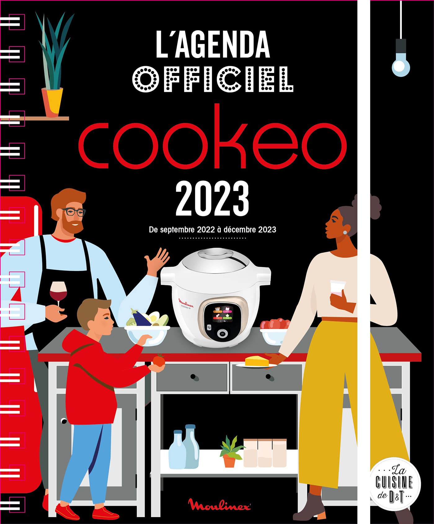 L'agenda officiel Cookeo 2023 Leisure, Home & Garden