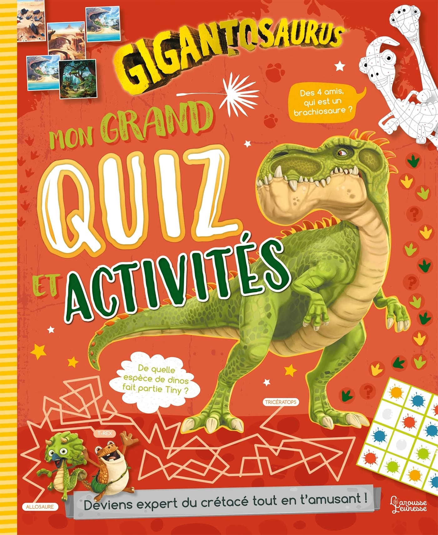Mon grand quiz et activités Gigantosaurus Tiptoi & Games