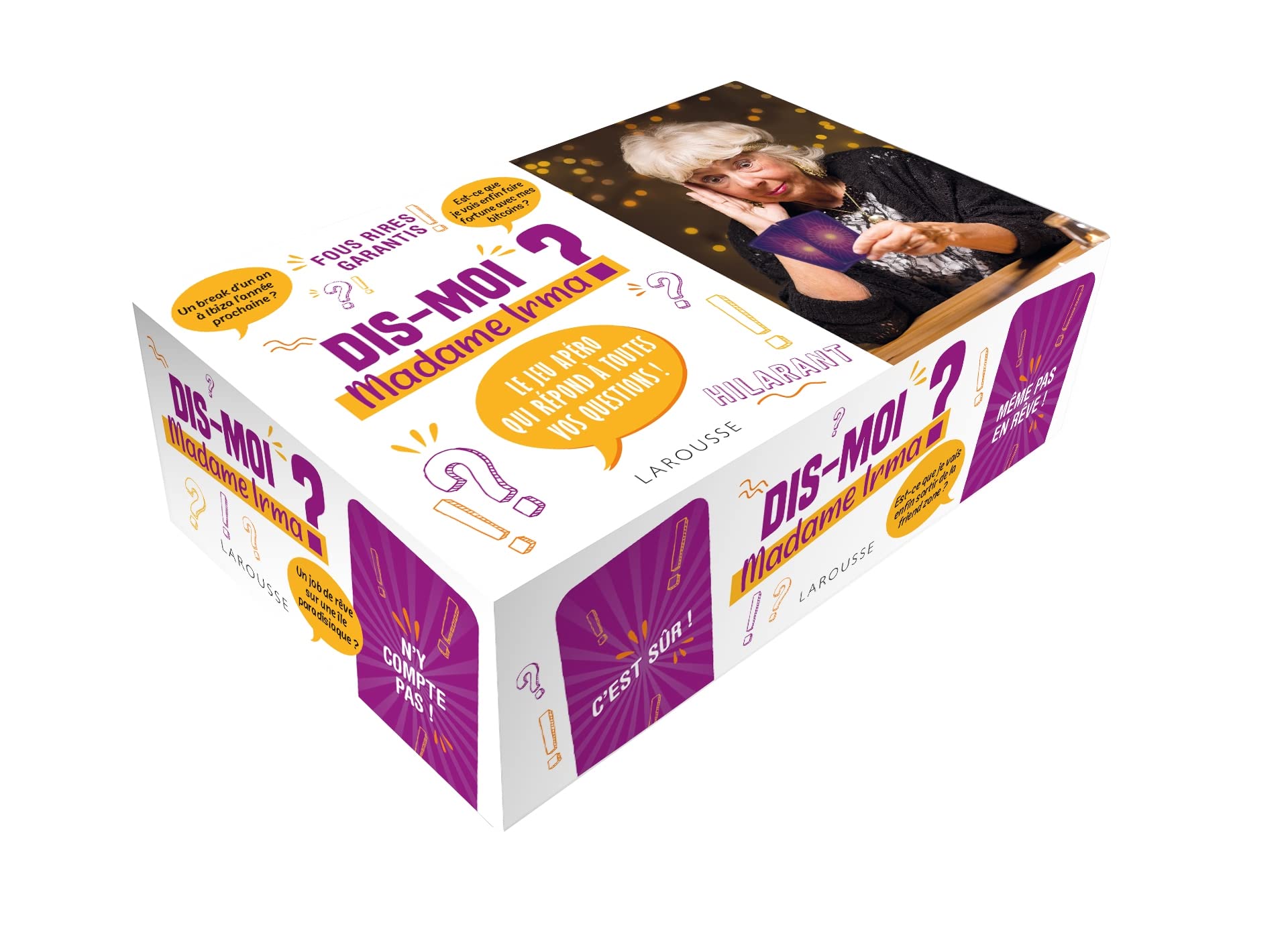 Dis-moi Madame Irma: Le jeu apéro qui répond à toutes vos questions ! book