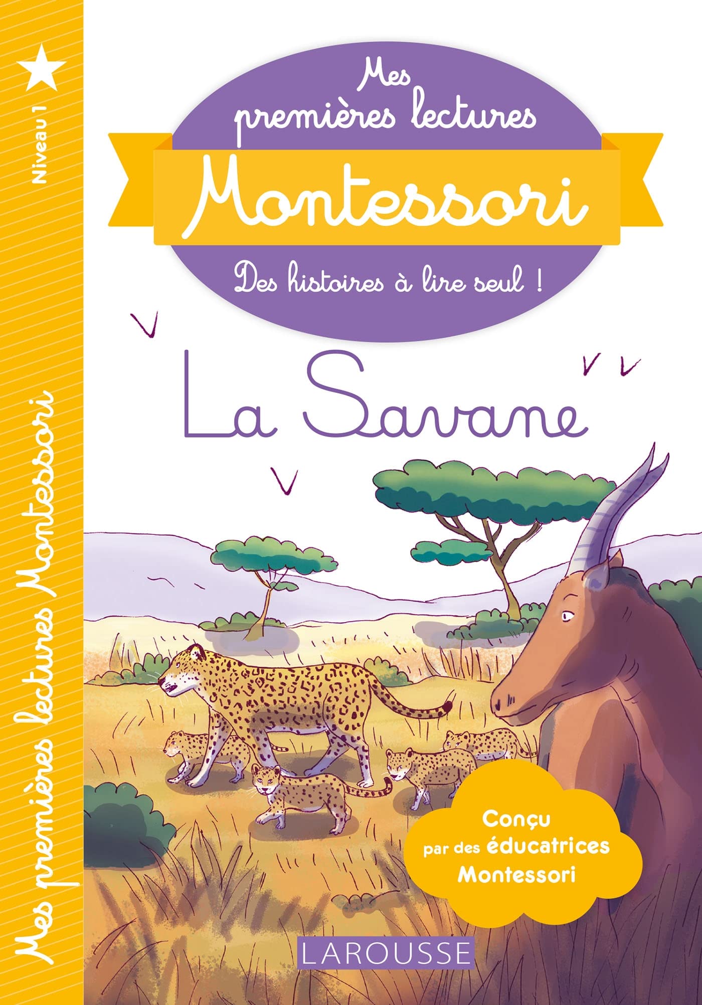 Premières lectures Montessori - Dans la savane book