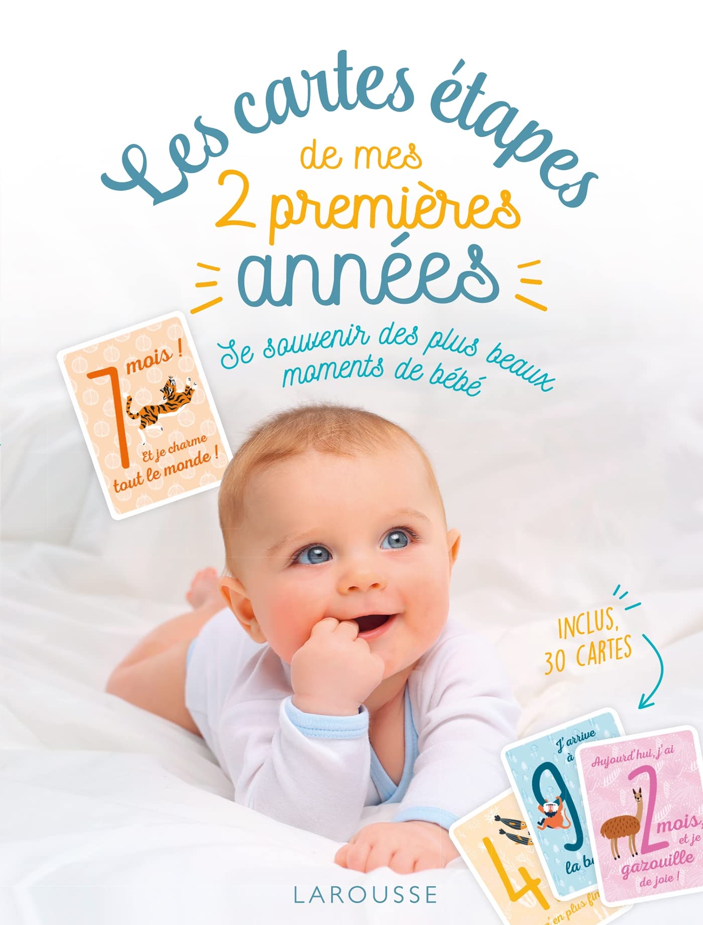 Les cartes étapes de mes 2 premières années book