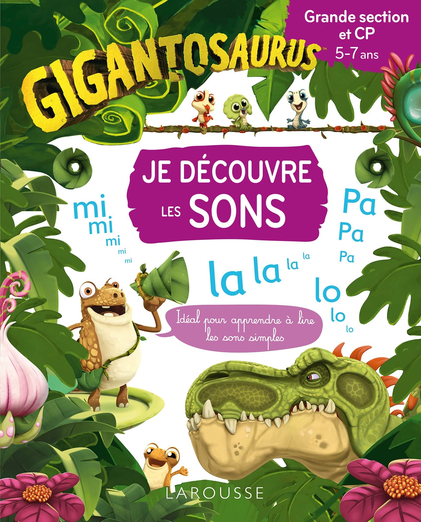 GIGANTOSAURUS Je découvre les sons - Grande section/CP book