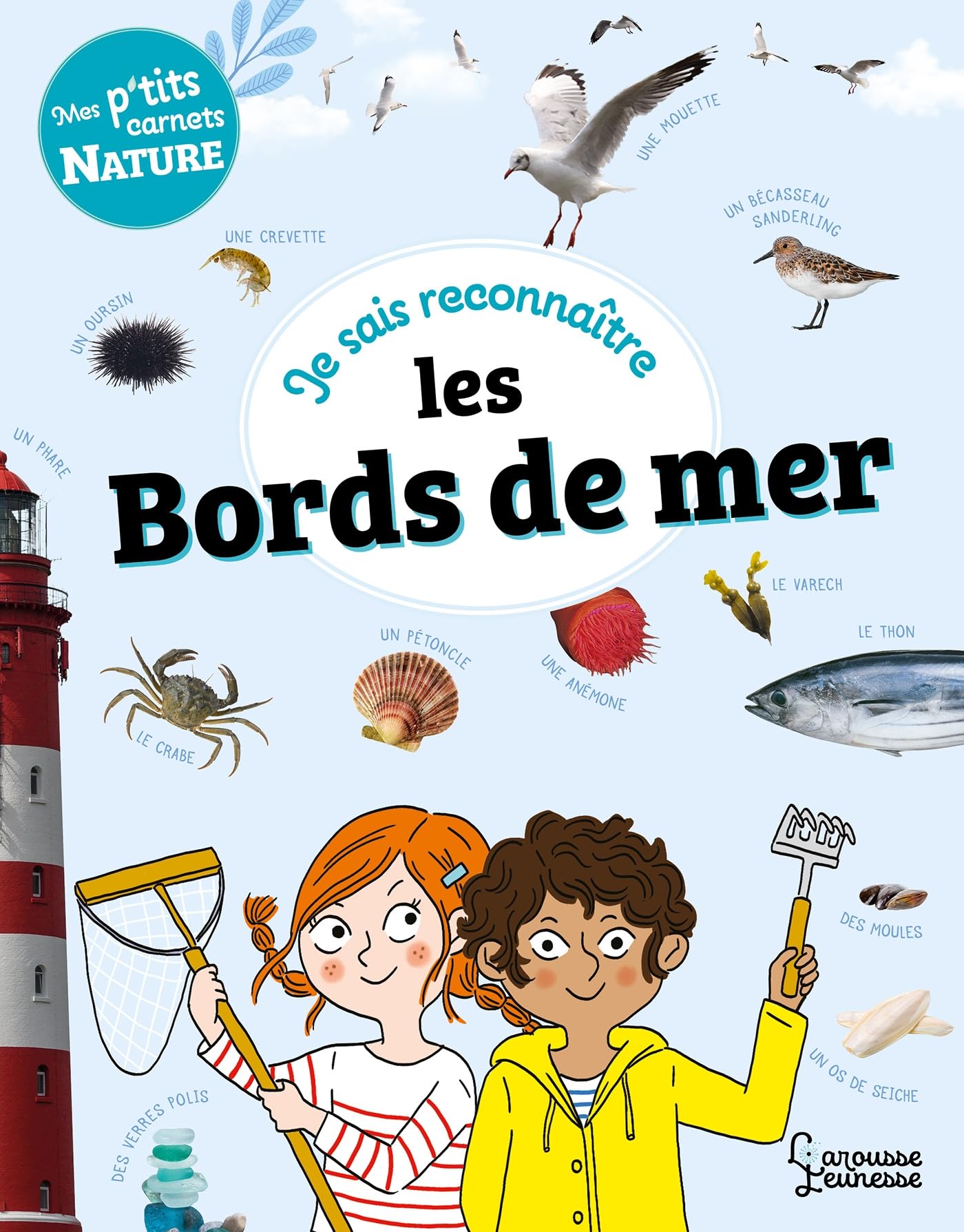 Je sais reconnaître les bords de mer: Mon carnet nature book