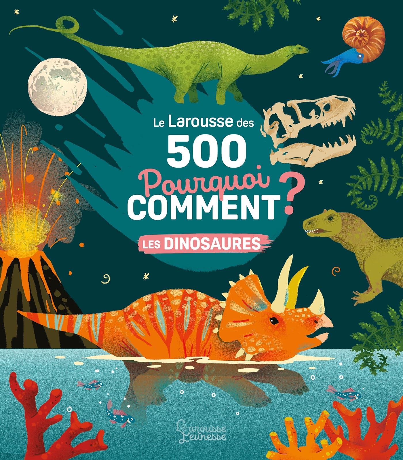 Le Larousse des 500 pourquoi comment - Les Dinosaures book