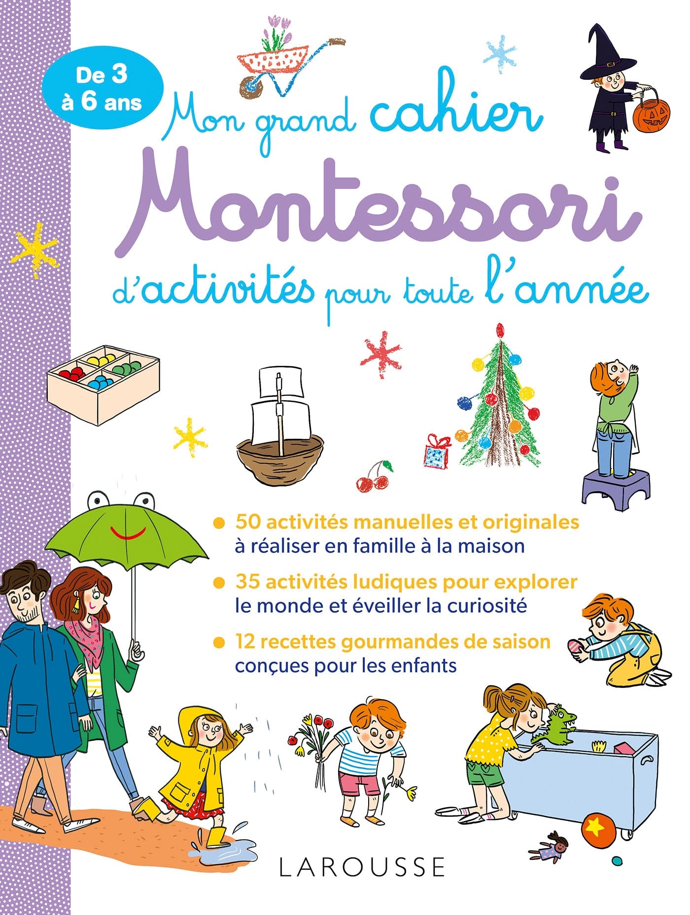 Mon grand cahier MONTESSORI d'activités pour toute l'année Non-fiction