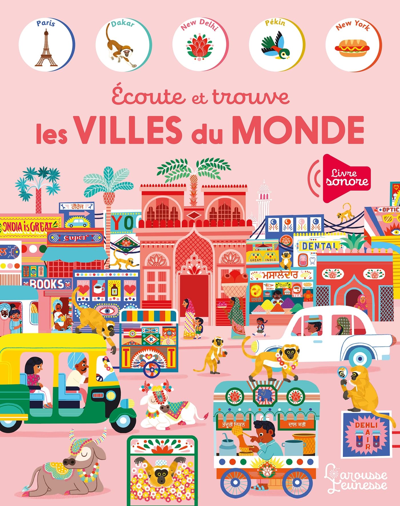 Ecoute et trouve Les villes du monde book