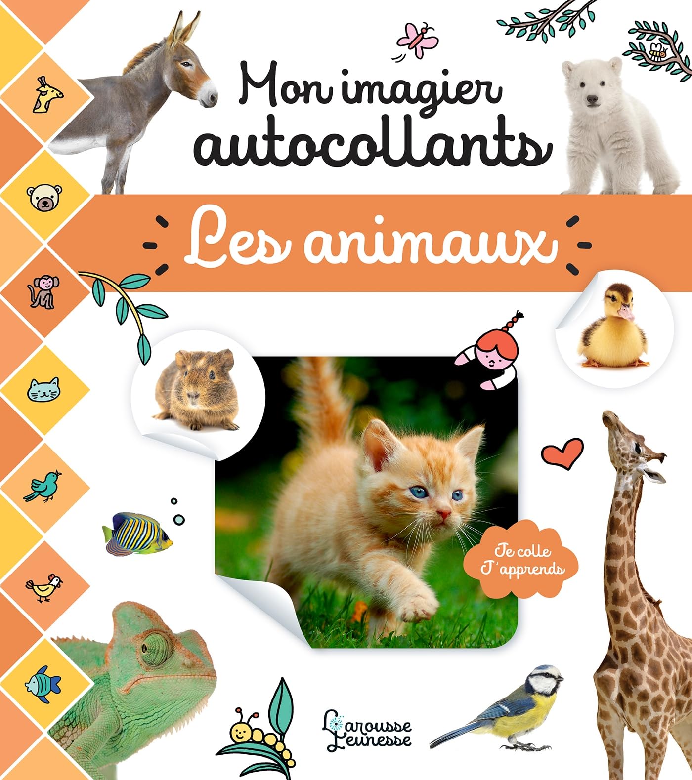 Mon imagier autocollants - Les animaux Non-fiction