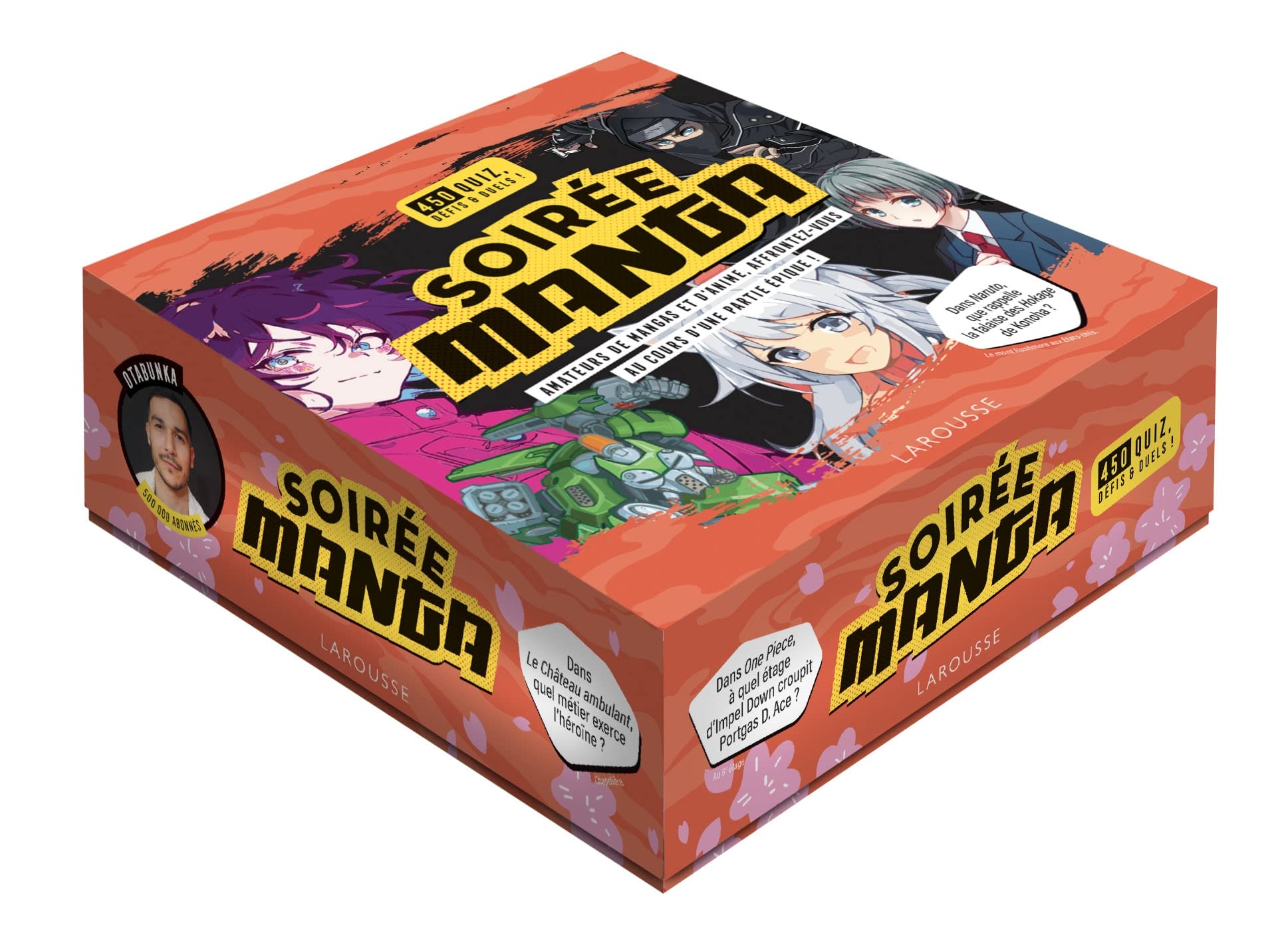 Soirée Manga: 450 quiz, défis et duels ! book