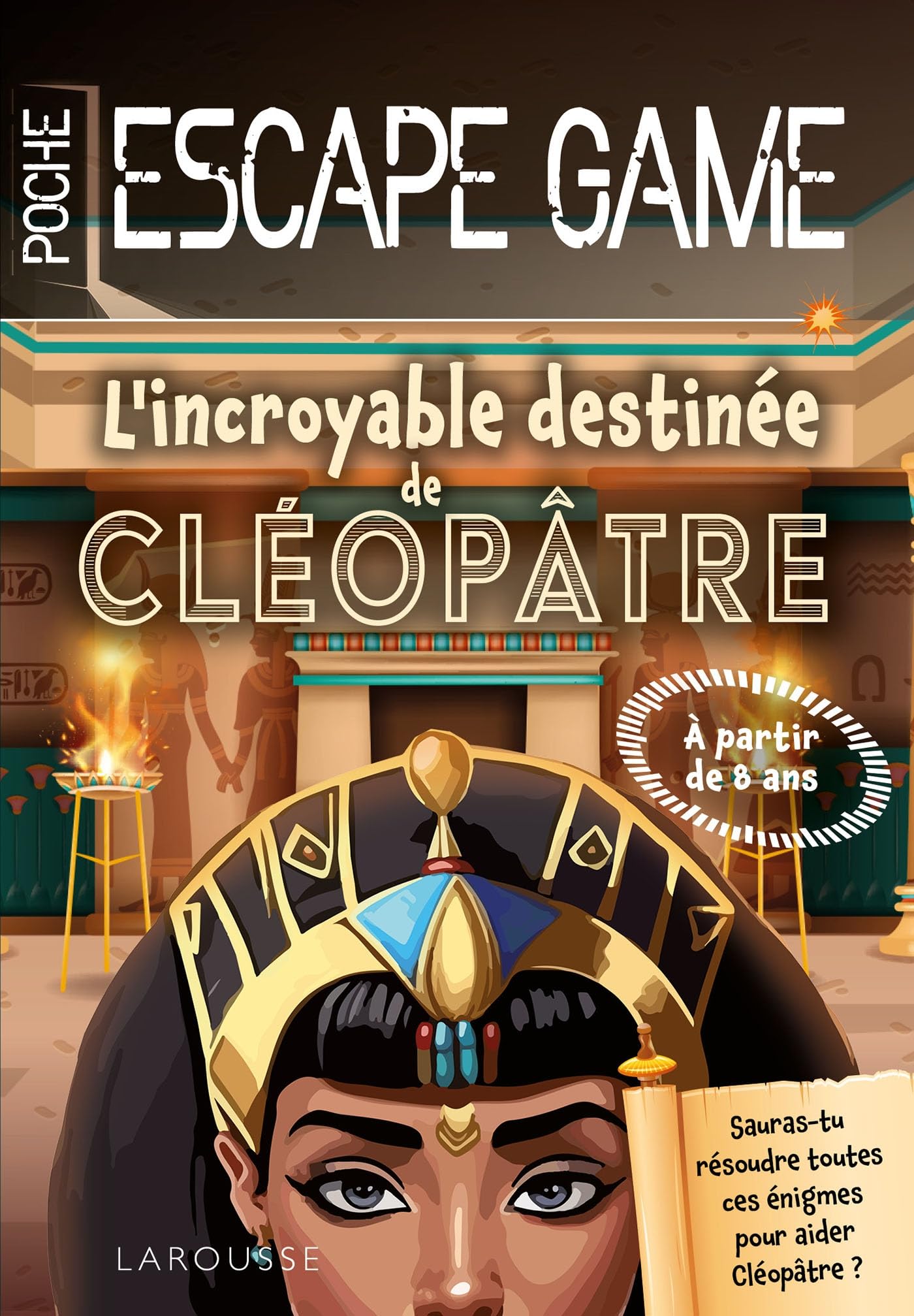 Escape game de poche junior : L'incroyable destinée de Cléopâtre Professional & Reference Books