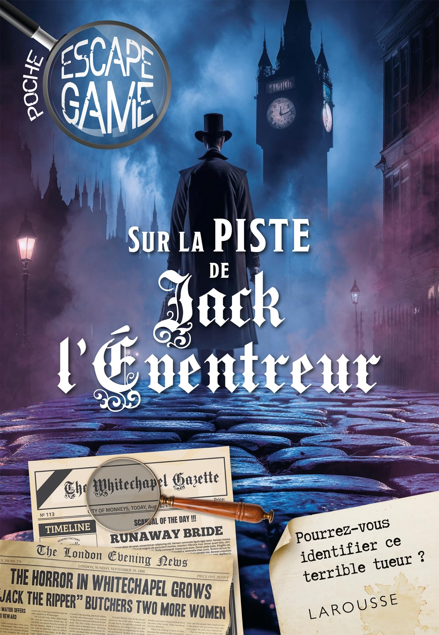 Escape game de poche Sur la piste de Jack L'Eventreur Leisure, Home & Garden