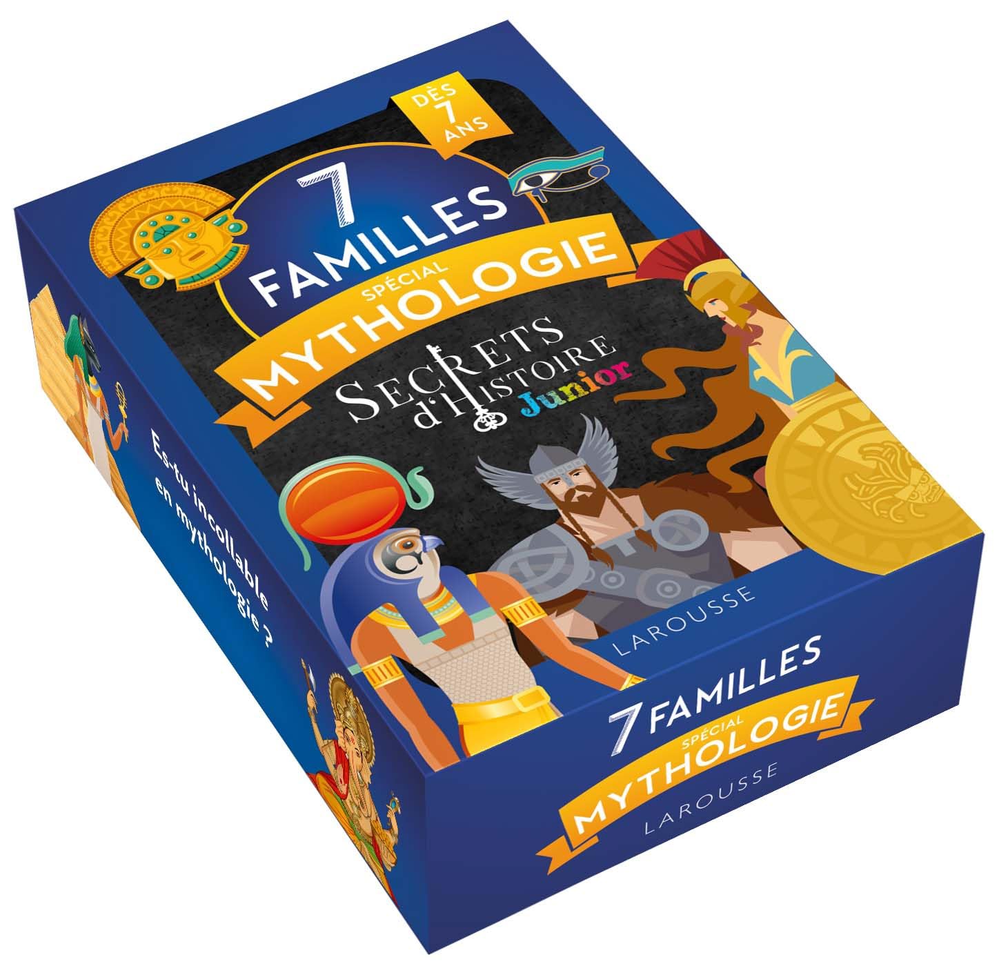 7 familles spécial Mythologie Secrets d'histoire junior Leisure & Fun