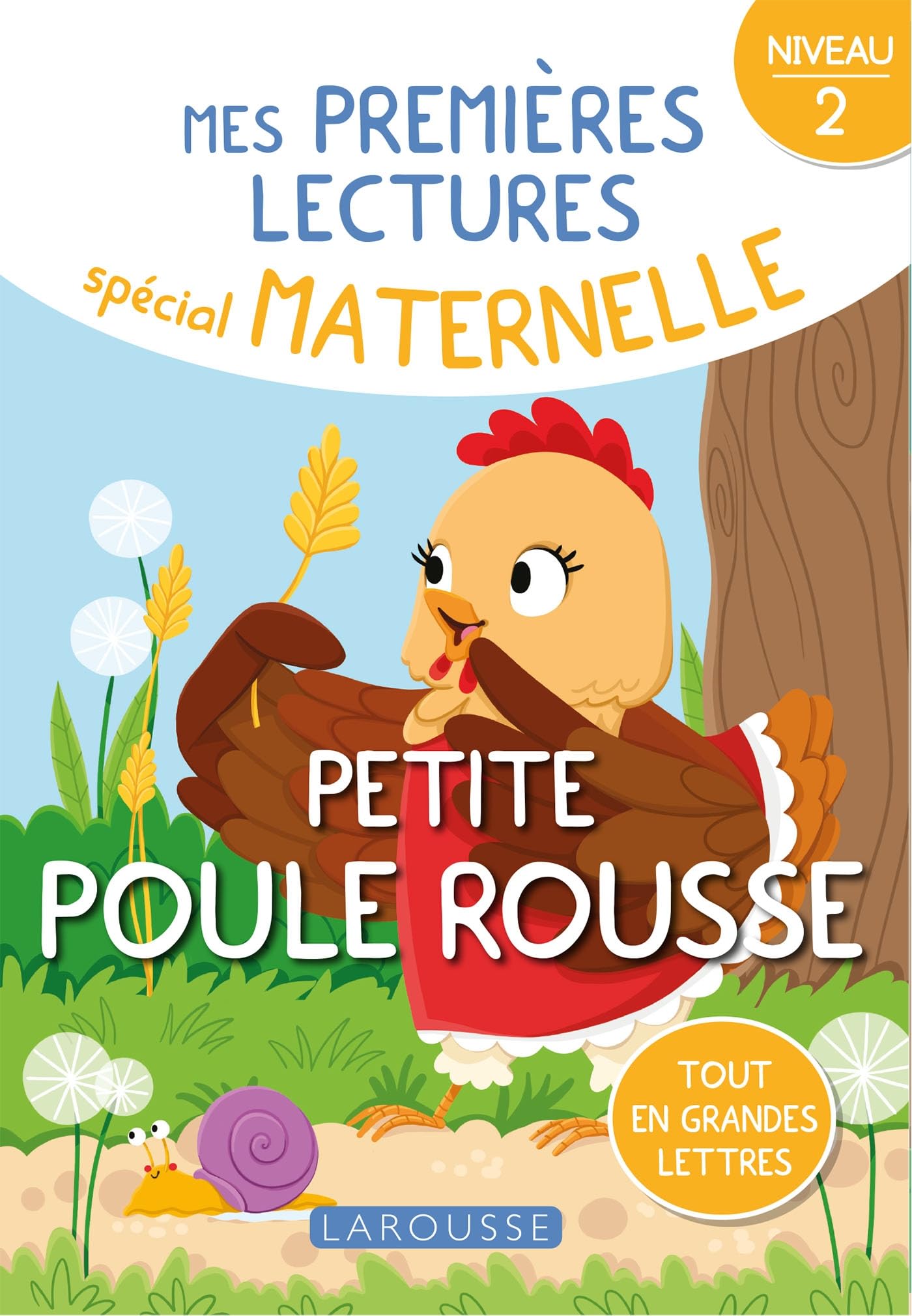 1ERES LECTURES MATERNELLE niveau 2 - Petite Poule rousse Non-fiction