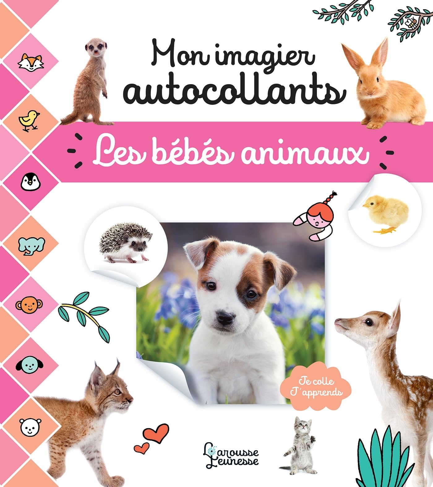 Mon imagier autocollants - Les bébés animaux book