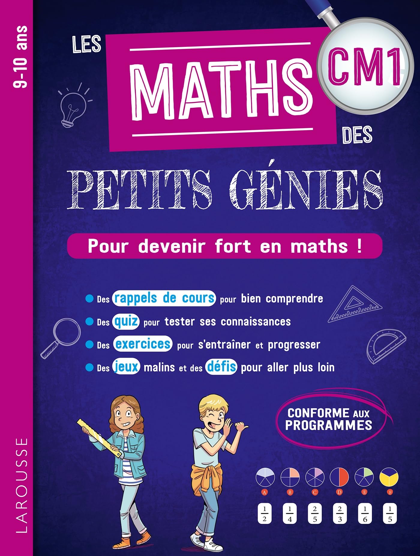 Les MATHS des PETITS GENIES : Tout le CM1: Pour devenir fort en maths ! Professional & Reference Books