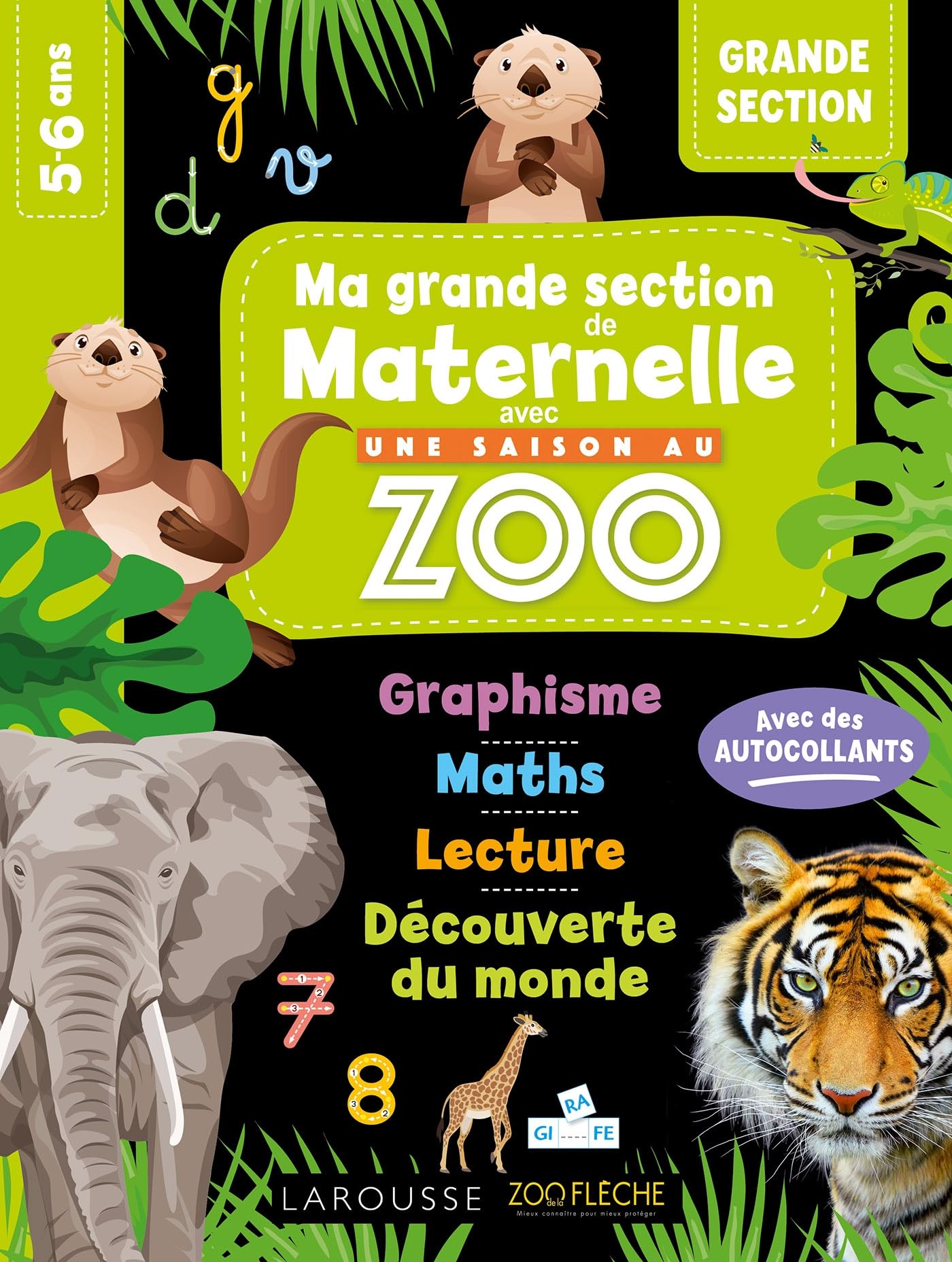 MA MATERNELLE avec UNE SAISON AU ZOO - GRANDE SECTION book