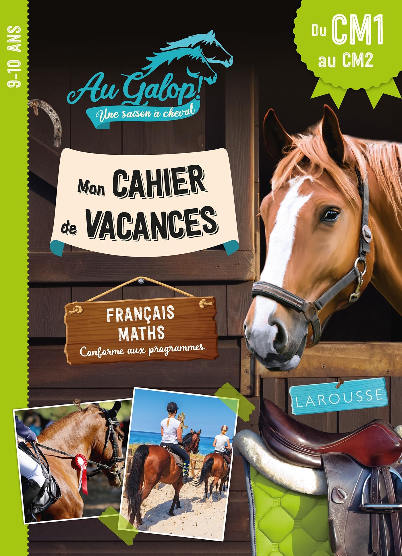 Cahier de vacances AU GALOP du CM1 au CM2 Professional & Reference Books