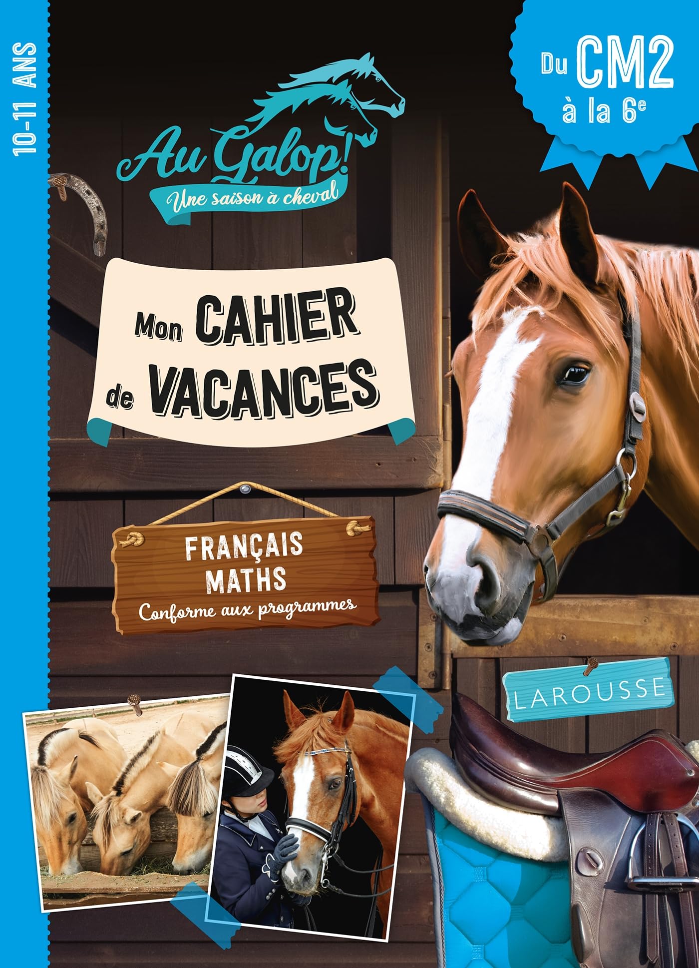 Cahier de vacances AU GALOP du CM2 à la 6e Professional & Reference Books