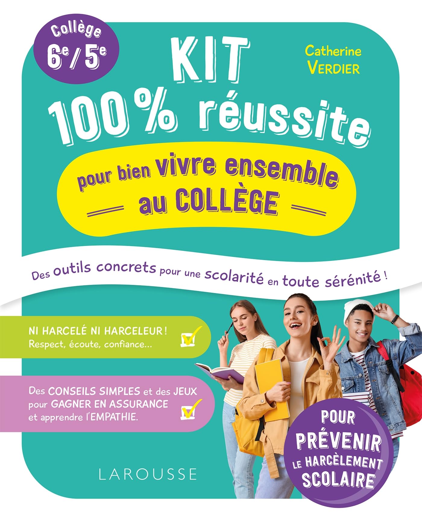 Mon kit pour bien vivre ensemble, spécial collège book