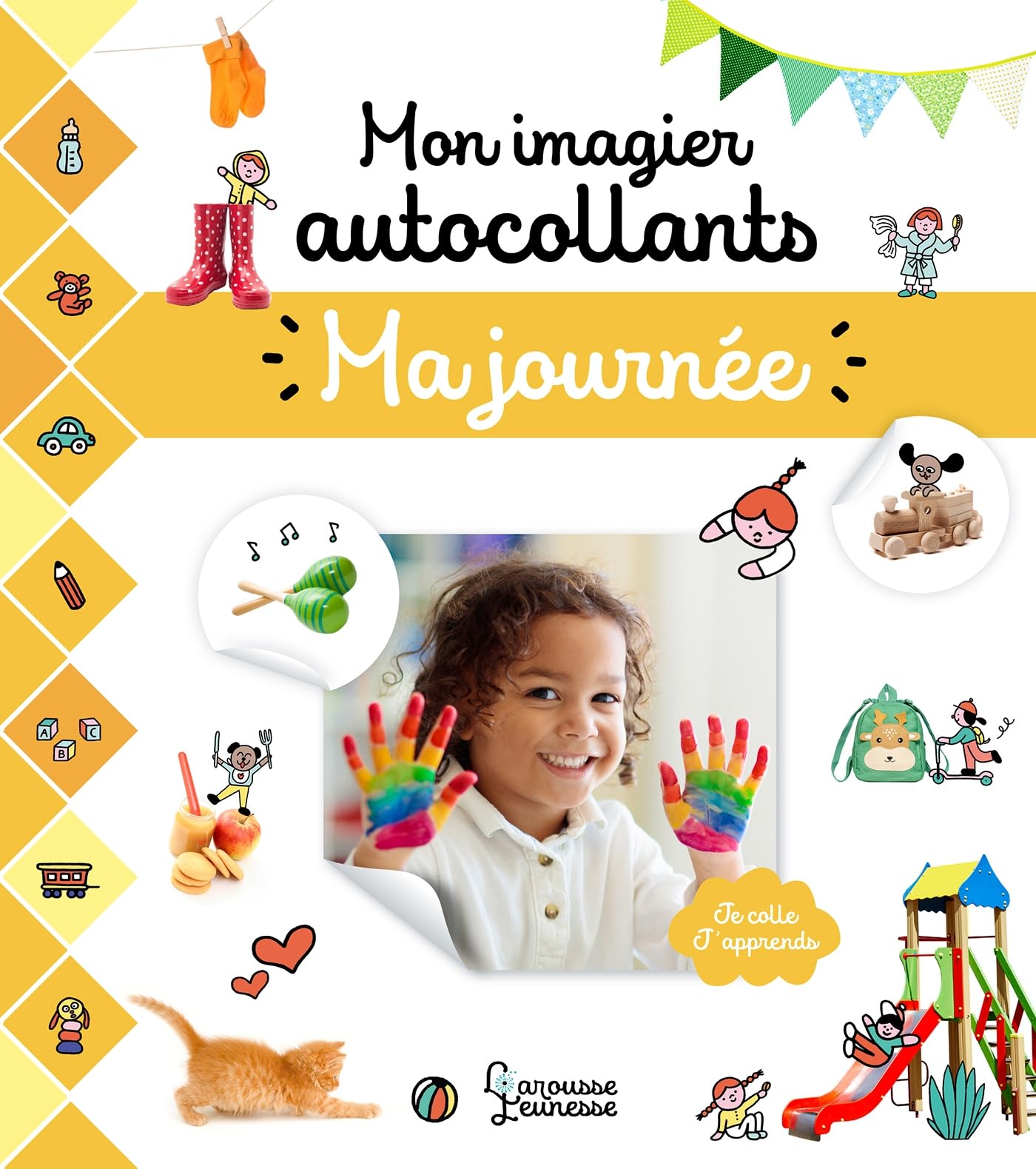Mon imagier autocollants - Ma journée book