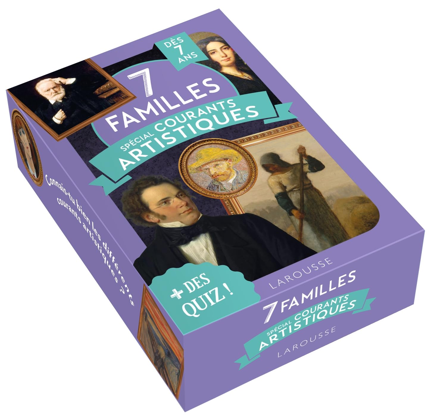 7 familles des Courants artistiques Leisure & Fun