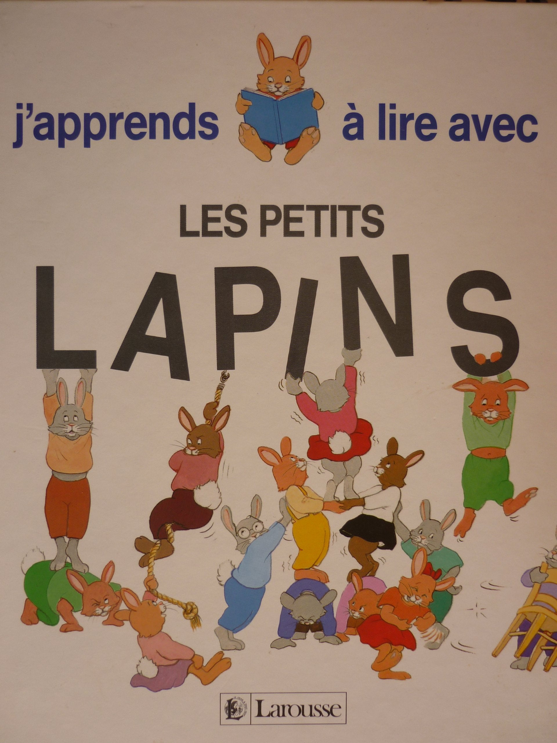 J'apprends a livre avec les petits lapins (J'Apprends a Lire Av) Books