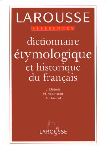 Dictionnaire Etymologique (Dictionnaires De Langage Larousse) Hobbies & Crafts