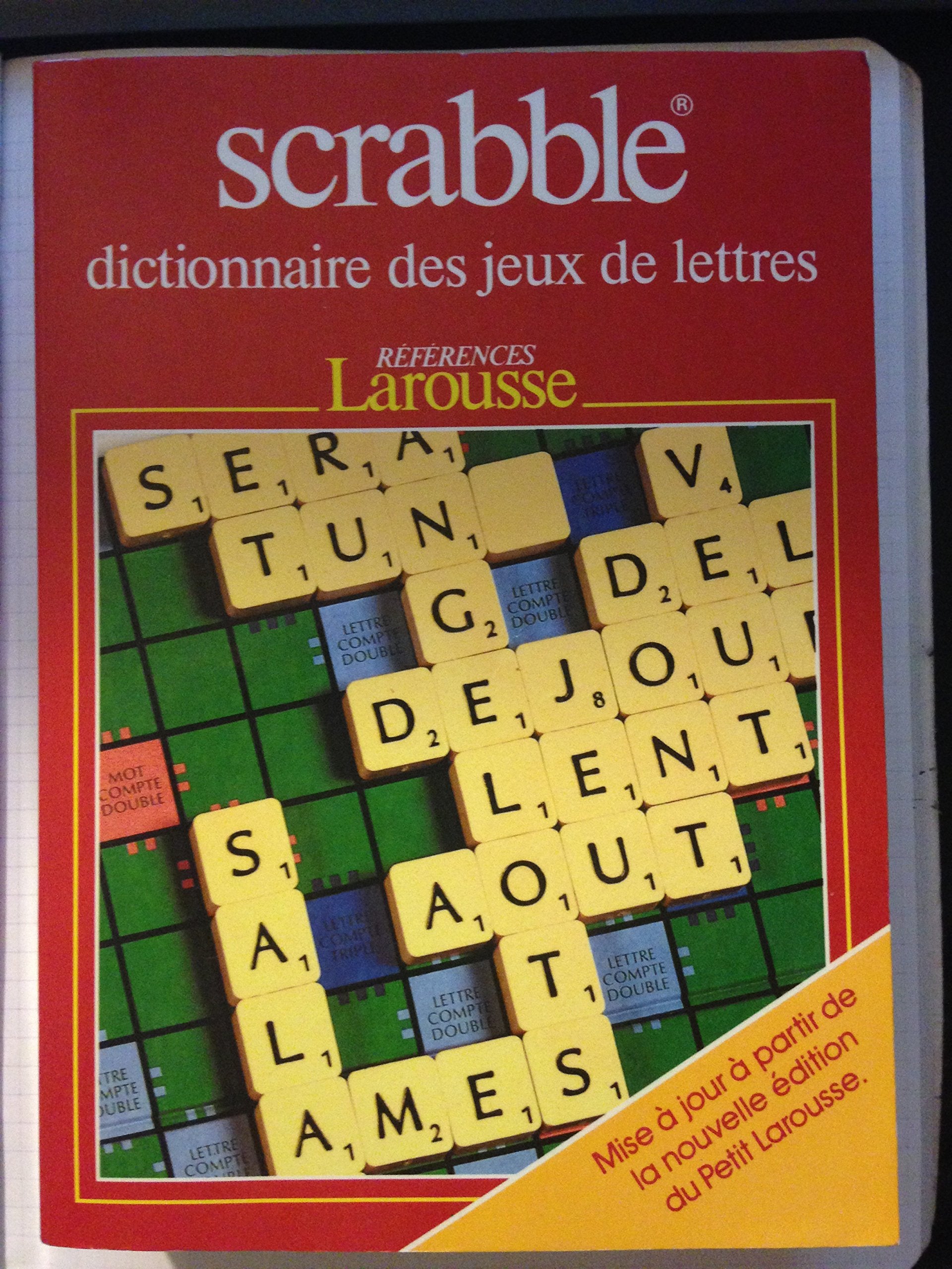 Scrabble, dictionnaire des jeux de lettres Books