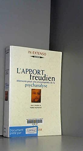 L'Apport Freudien. Elements Pour Une Encyclopedie De La Psychanalyse Books