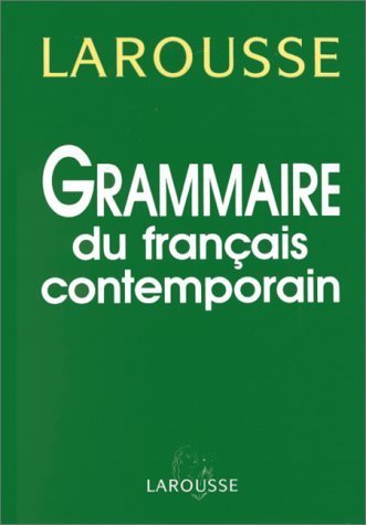 Grammaire Larousse Du Francais Contemporain Learning & Reference
