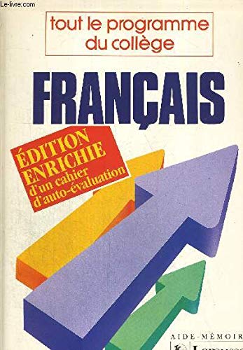 Français / tout le programme du college (Aide-Mémoire) Books