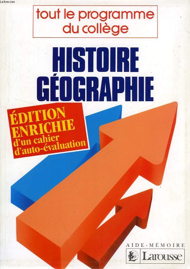 Histoire-geographie (Aide-Mémoire) Books