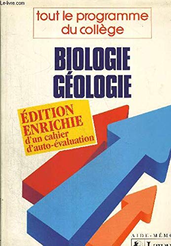 Biologie-géologie: Tout le programme du collège Books