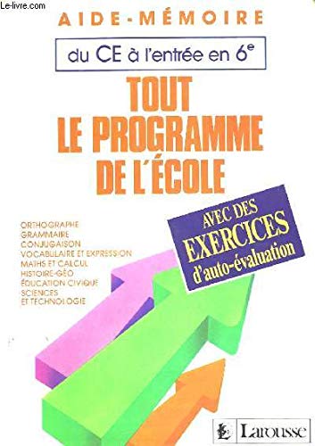 AIDE-MEM.TT L.PROGR.D.L'ECOLE book