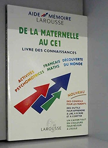 Aide Memoire de la maternelle au CE1 book