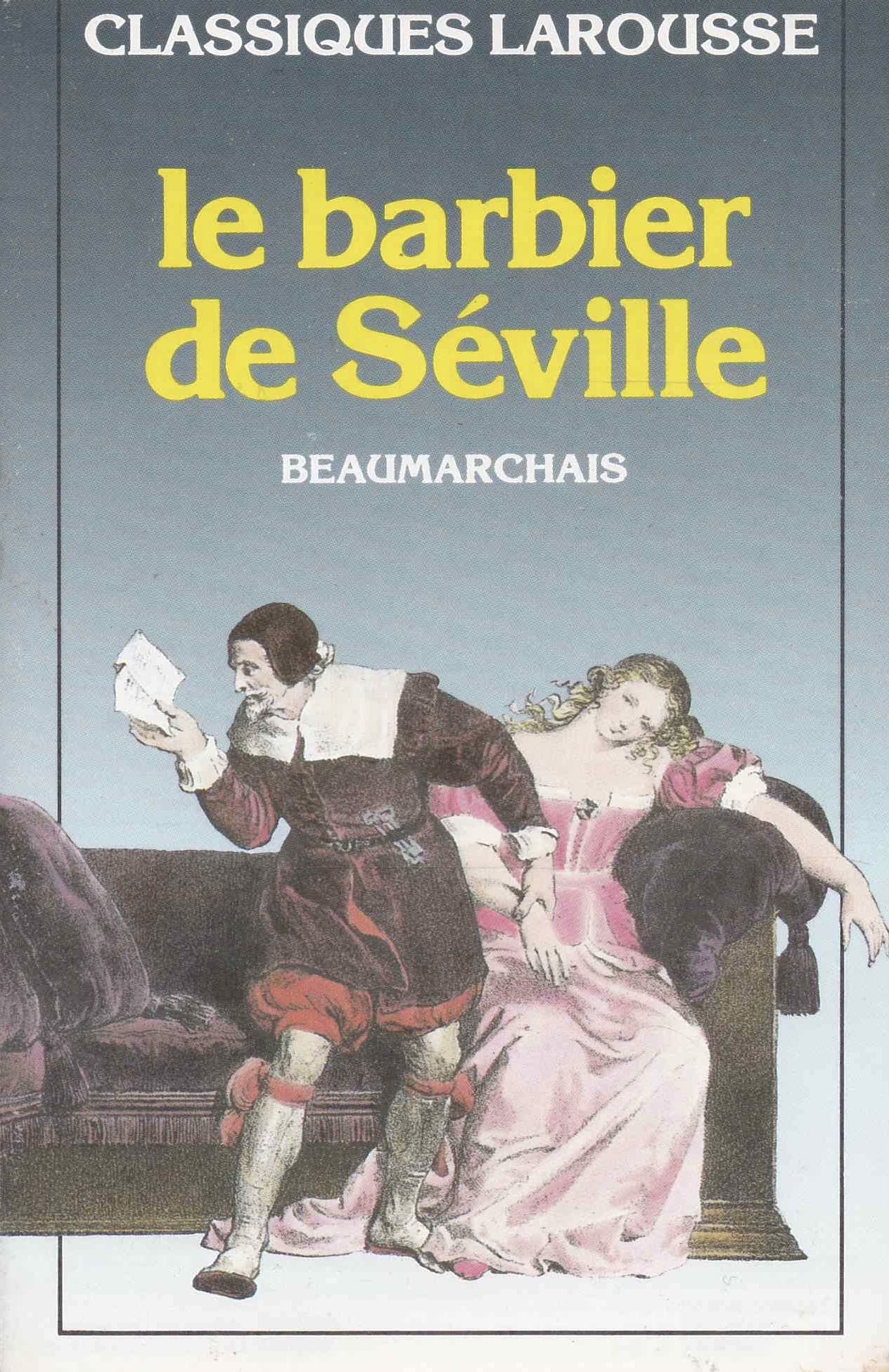 Le barbier de Séville book