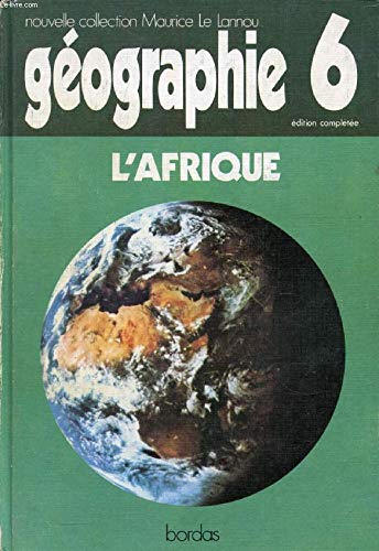 L'AFRIQUE - RECUEILS DE DOCUMENTS GEOGRAPHIQUES - GEOGRAPHIE CLASSE DE 6E Books