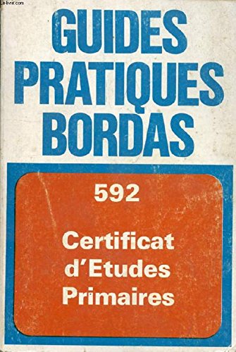 GUIDE PRATIQUE DU CERTIFICAT D'ETUDES PRIMAIRES book