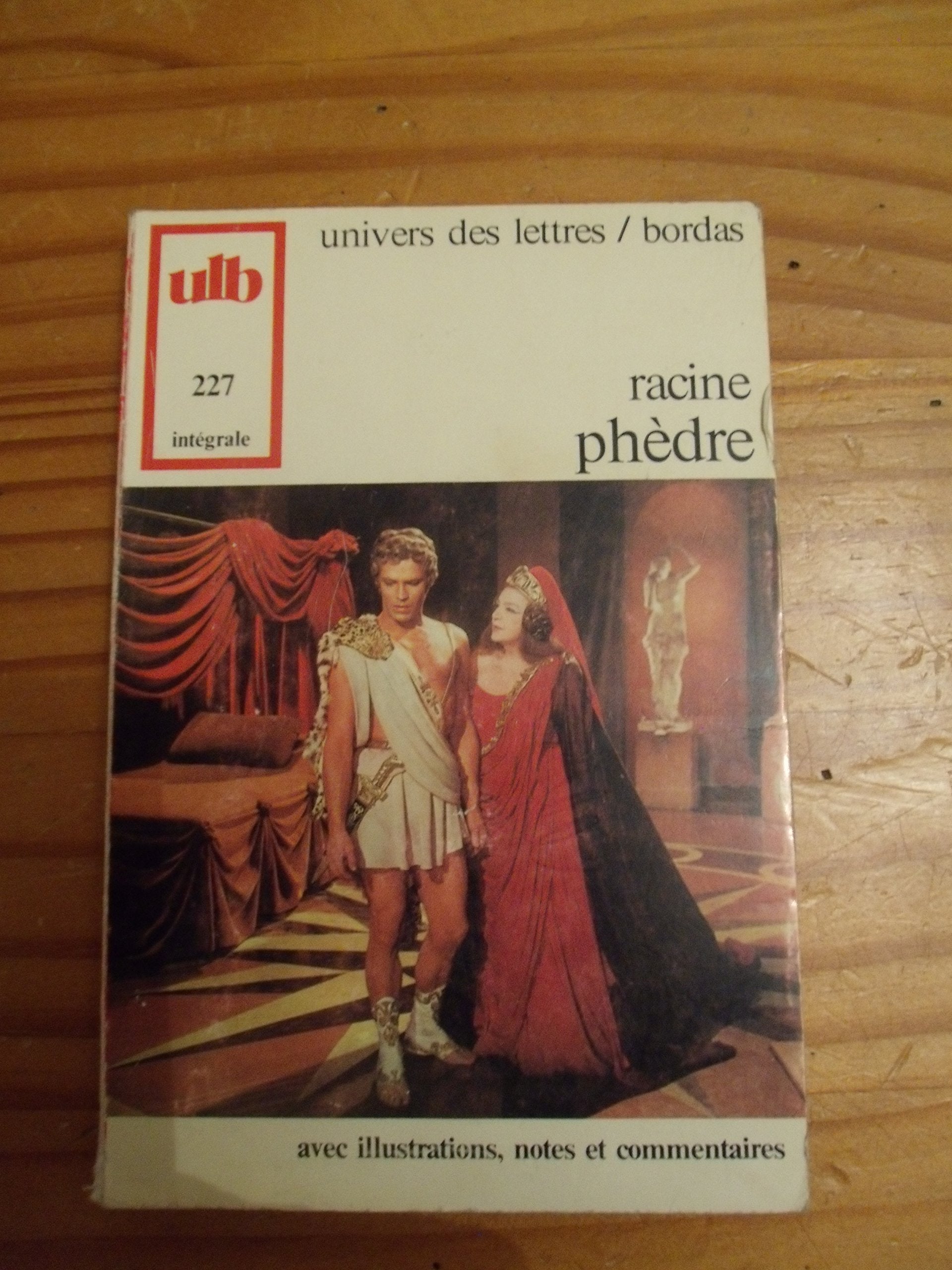PHEDRE, TRAGEDIE Books