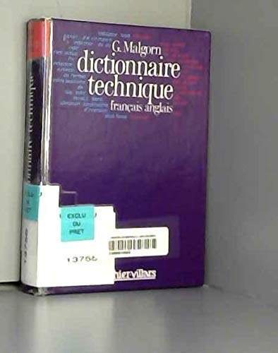 French English English French Technical Dictionary Learning & Reference