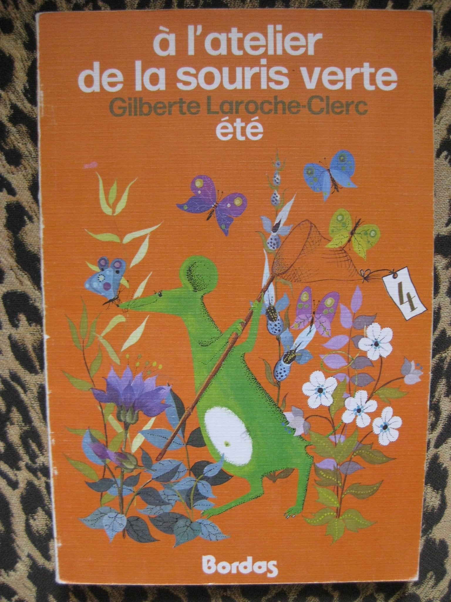 A l'atelier de Souris Verte -ETE book