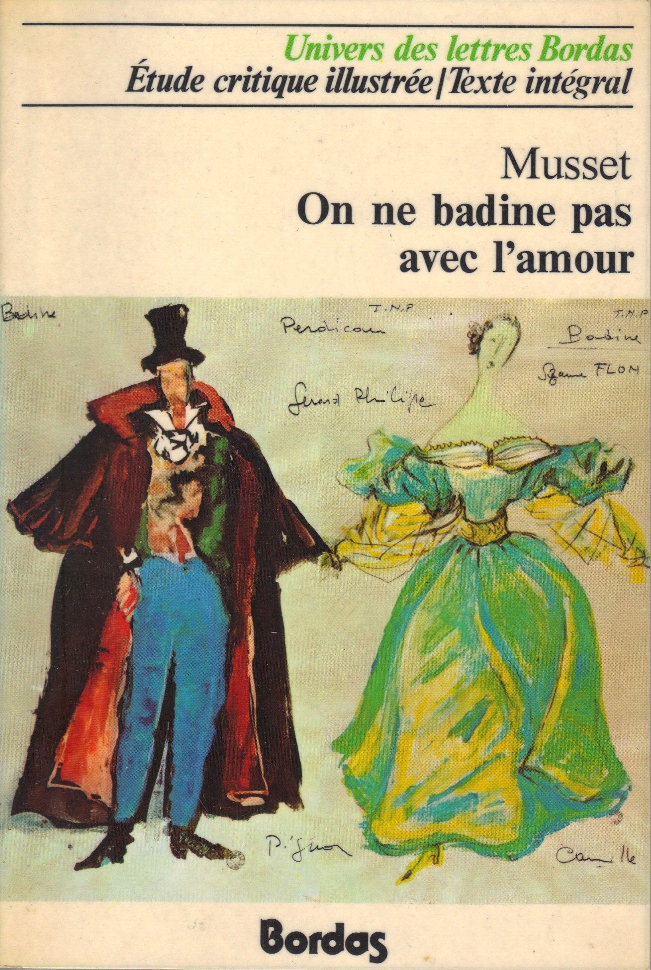 On ne badine pas avec l'amour Il faut qu'une porte soit ouverte ou fermée : P... book