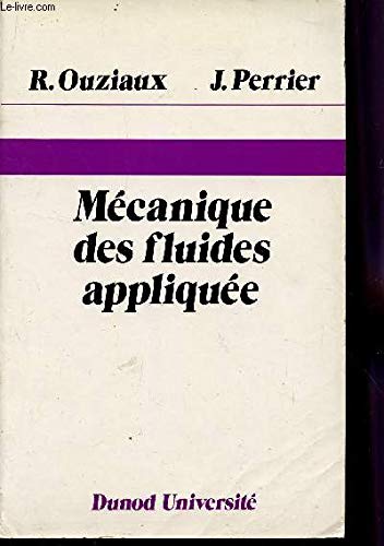 Mécanique des fluides appliquée Books
