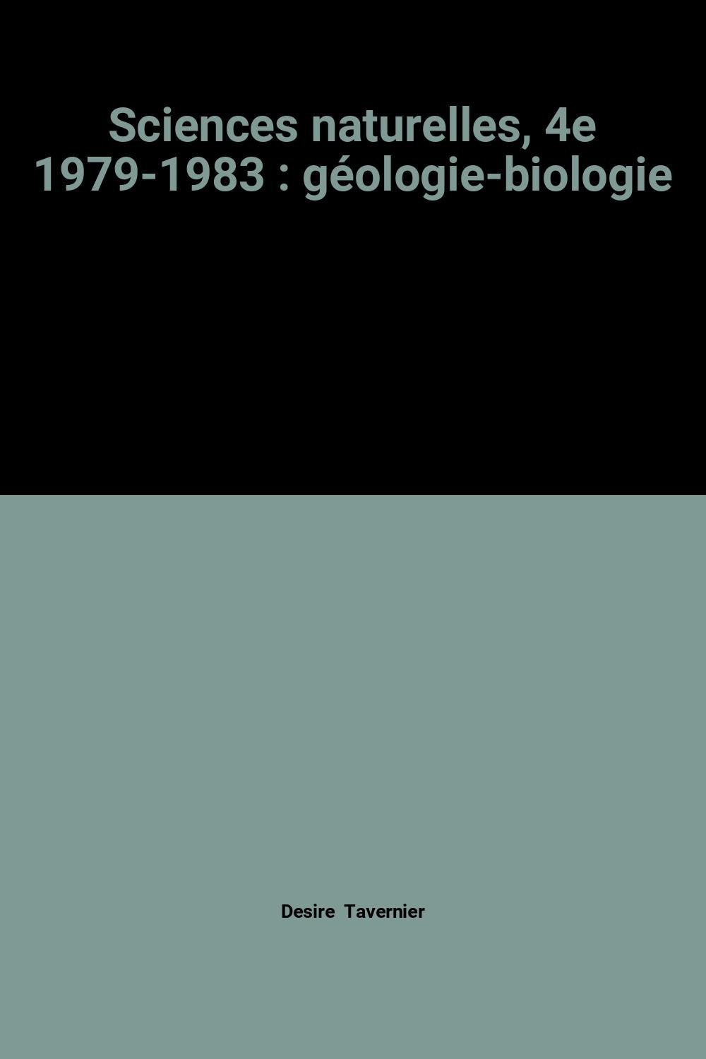 Géologie/Biologie : classe de 4e Books