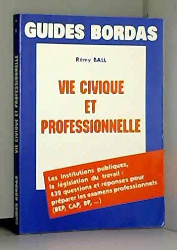 Vie civique et professionnelle book
