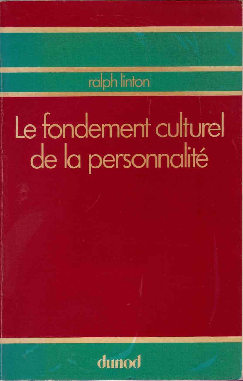Le Fondement culturel de la personnalité Books