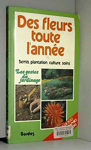 Des fleurs toute l'année book