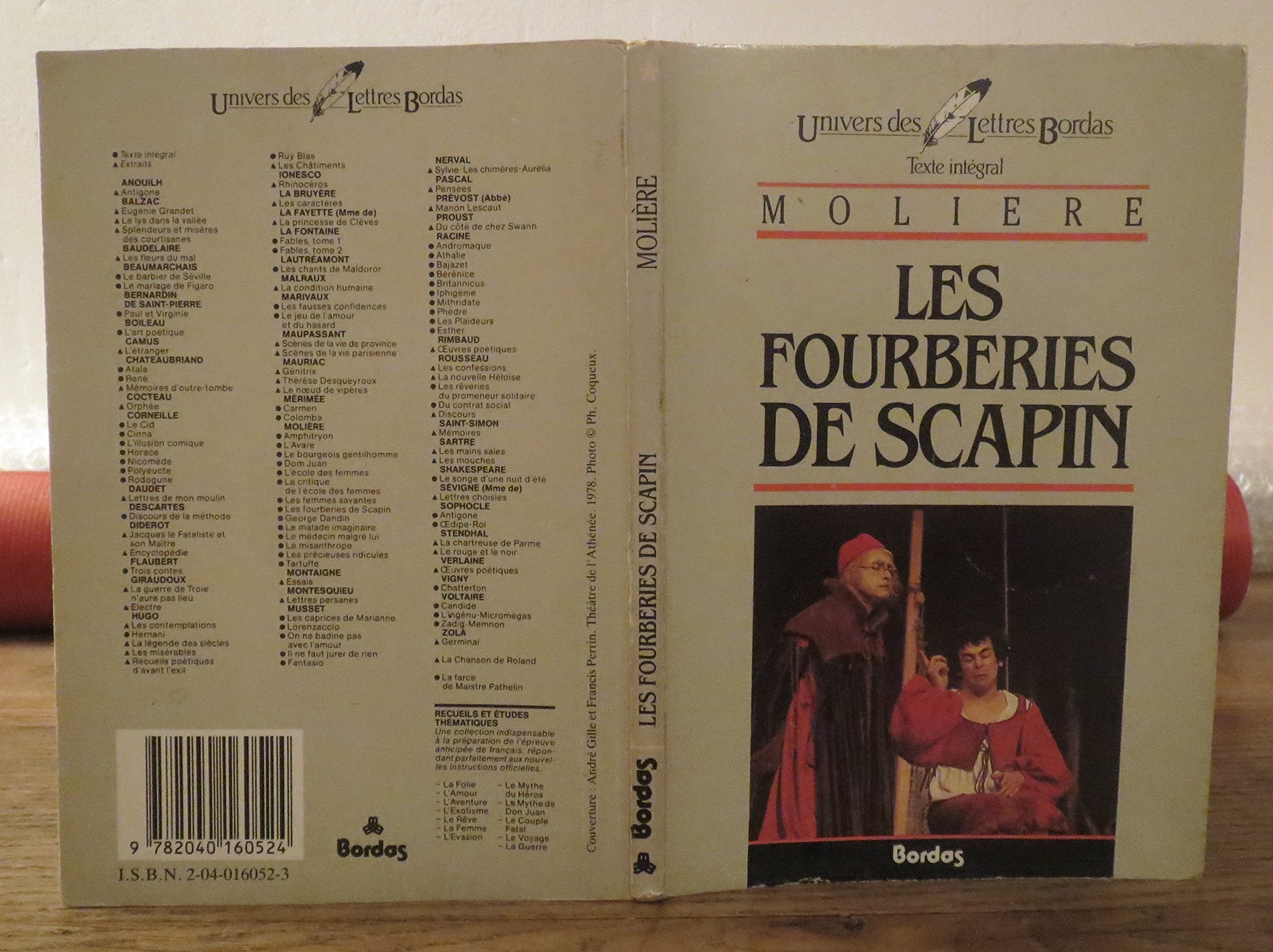 Les fourberies de scapin, comedie, suivi de: le sicilien ou l'amour peintre, comedie-ballet Books