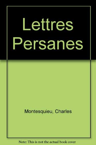 Lettres Persanes Books